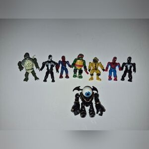 Mega Bloks Small Figures Skylanders Spiderman Halo Ninja Turtles